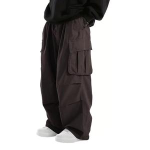 Pantalon de ski de snowboard unisexe respirant en Polartec coupe ample hiver chaud isolation Baggy Streetwear style Hip Hop - Product Image 4