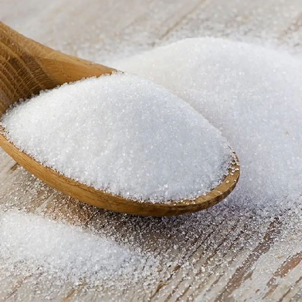 순수한 흰색 설탕 Icumsa 45: 모든 필요를위한 달콤한 완벽의 미세 과립