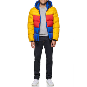 Nouveauté Veste matelassée pour homme Taille personnalisable pour les activités de plein air d'hiver en cachemire à très bas prix - Product Image 3