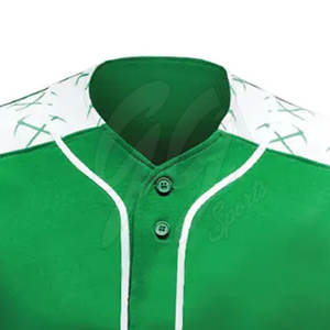 Nueva llegada Ropa deportiva 100% Tela de poliéster Uniforme de béisbol Mejor precio Uniforme de béisbol - Product Image 4