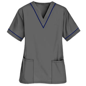 พยาบาลโรงพยาบาลผู้หญิงที่มีคุณภาพพรีเมี่ยมขายส่งทุกสีและขนาดง่ายต่อการสวมใส่ทำจากโพลีเอสเตอร์ - Product Image 1