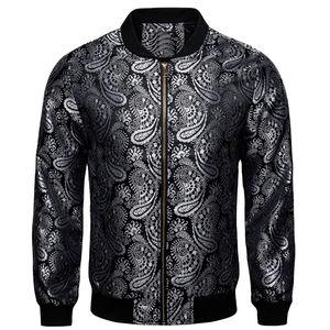 Chaqueta Bomber Sólida para Hombre, Ligera y Atractiva, con Mangas Completas, Bolsillos con Cremallera, para Adultos, Chaquetas Unisex para Usar en Invierno - Product Image 1