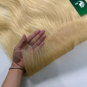 100% cheveux humains vague lâche vierge faisceaux avec dentelle frontale ensemble 13x6 Transparent suisse HD dentelle avant brésilien pour femme noire - Product Image 5