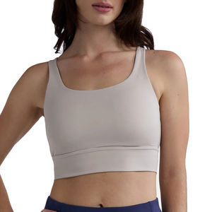 Sujetador deportivo de alta calidad para mujer, chaleco transpirable a prueba de golpes para correr, ropa deportiva para gimnasio y Yoga sin costuras, sujetador de Yoga de entrenamiento estampado - Product Image 2