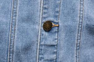 Veste en jean pour homme Vêtements d'extérieur décontractés Veste d'automne Manteau boutonné en jean Veste Slim Fit pour homme - Product Image 6