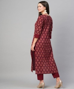 Salwar kameez indien pakistanais prêt à l'emploi costume en coton pour femmes cousu robes de femme élégantes - Product Image 5