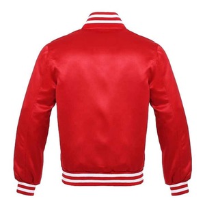 Chaqueta universitaria de satén de lana de alta calidad para hombre, chaqueta de invierno informal de calle universitaria personalizable, soporte de Letterman bordado - Product Image 3