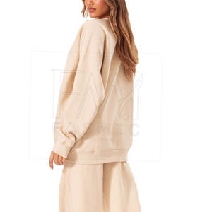 ชุดสเวตเตอร์ลายทางของผู้หญิงและผู้ชายขายดีเสื้อตัวยาวพร้อมแผ่นแปะข้อมือมีสไตล์สำหรับตกแต่งฤดูหนาวลดราคา! - Product Image 3