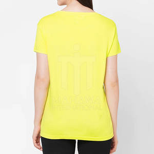 Camiseta de Algodón para Mujer Tallas Grandes, de Secado Rápido, Transpirable, Informal, Ecológica para Verano, Colores Personalizados - Product Image 3