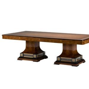 Luxury Traditional Wooden Dining <b>Table</b> Set 4 Seater High Quality Antique Furniture with <b>Adjustable</b> Height for Home & Hotel Use - Product Image 6