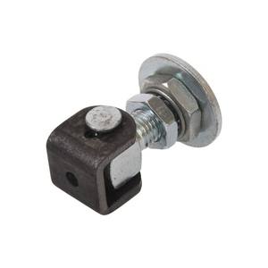 Bisagra Ajustable M16 para soldar (capacidad 60 kg/pcs) -Blanco Galvanizado - Product Image 1