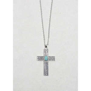 Colliers en acier inoxydable chic bohème, quartz turquoise, améthyste, diamant, plaqué or, pendentif hexagonal, lune, cœur, style bohème chic - Product Image 2