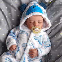Poupées Reborn Babeside en gros, poupée Reborn bébé garçon endormi de 20 pouces, poupée réaliste Noah