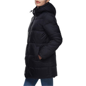 Longs manteaux stylés pour femmes et longs manteaux ultra chauds pour femmes avec capuche rembourrée pour l'hiver - Product Image 4