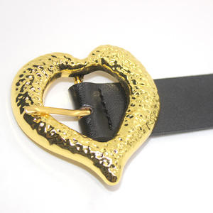 เข็มขัดคาดเอวหนัง PU สำหรับผู้หญิงแนวย้อนยุควินเทจหัวเข็มขัดอัลลอยสุดหรูอุปกรณ์ตกแต่งแฟชั่น - Product Image 4