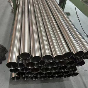 Manufacturer 40mm Welded Polished Railing Decorative Round Tube Stainless Steel Pipes 304 201 316 - Product Image 2