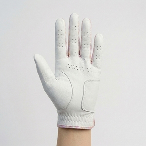 Gant de golf en cuir Cabretta de qualité supérieure, unisexe, main gauche, adhérence douce, motif marbré, fermeture auto-agrippante, respirant, anti-UV, ski, OEM, ODM - Product Image 4