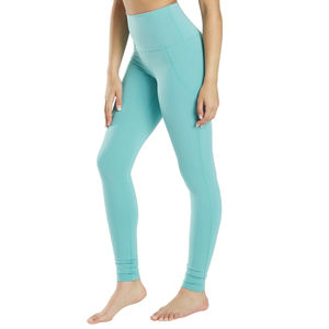 Couleurs V taille Double Push up Yoga Leggings femmes Gym Fitness vêtements de sport sans couture collants d'entraînement course Yoga pantalon LOGO OEM - Product Image 5