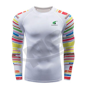 Premium Quality MMA Rash Guard For <b>Men</b> Custom Logo Printing Durable Long Sleeve Training Gear With Jiu Jitsu <b>Kimono</b> Style - Product Image 4