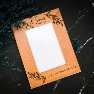 Cadre Photo Moderne Rustique Vintage Créatif Durable Personnalisable Natural Standard Look for Bedroom Wall Table Nouveautés - Product Image 1