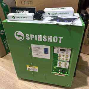 VENTES FLASH Spinshoot Plus-2 Machine à balles de tennis haute vitesse Pro Trainer 4-Plus 2 HS BT - Product Image 1