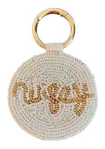 Porte-clés brodé à la mode de style classique avec perles traditionnelles - Product Image 5