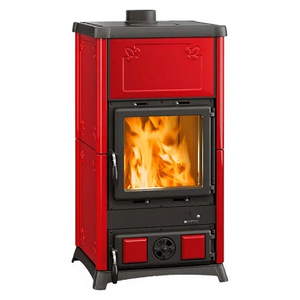 Estufa de Leña FEDORA .16 Bordeaux de 5 Estrellas, Modelo 3000820, 8.3kW - Product Image 2