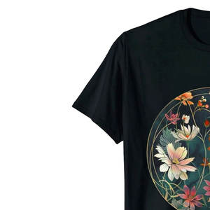 Men's Fashionable Quick Dry Breathable Lightweight <b>Canvas</b> Sublimation T-Shirts Customizable Design 100% Cotton Short Sleeve 220g - Product Image 5