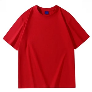 Stock en vrac 100% coton couleur mélangée t-shirts surdimensionnés 240 grammes poids manches courtes respectueux de l'environnement respirant pour la construction d'équipe - Product Image 2