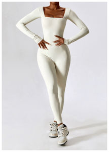 Combinaison sexy pour femmes, sans manches, contrôle du ventre, sans couture, en lycra, vêtements de sport, streetwear - Product Image 3