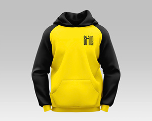 เสื้อมีฮู้ดโอเวอร์ไซส์ผ้าฝ้ายหนาแบบมีฮู้ดผ้าฟลีซซับในว่างเปล่าสำหรับพิมพ์หรือกำหนดโลโก้ได้เอง - Product Image 3