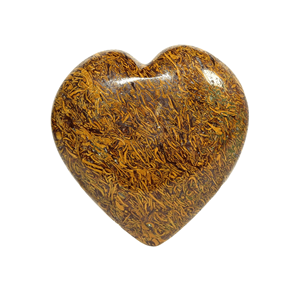 Venta al por mayor cristal natural cuarzo corazón caligrafía jaspe corazón hinchado armonía Reiki piedra para decoración del hogar y regalos de estilo de amor - Product Image 1