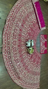 Lehenga Choli élégant en faux georgette, mode indienne et pakistanaise, avec de vrais sequins miroir, broderie, avec cancan et patta en toile - Product Image 5