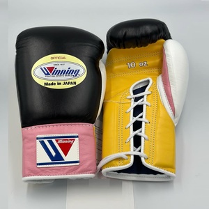 High Quality Professional Leather MMA Training Boxing Gloves Custom Logo Breathable Waterproof <b>Hand</b> <b>Grips</b> for Closure Custom - Product Image 1