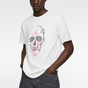 Meilleure qualité en gros Logo personnalisé hommes sérigraphie T-Shirt nouveauté 2025 tenue décontracté hommes sérigraphie T-Shirt - Product Image 6