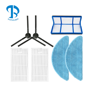 Pièces de rechange pour robot aspirateur : brosse latérale, filtre HEPA principal, tampon de serpillière compatibles avec <span class=keywords><strong>Ilife</strong></span> V3, <span class=keywords><strong>Ilife</strong></span> <span class=keywords><strong>V5s</strong></span>, <span class=keywords><strong>Ilife</strong></span> V5pro, X5, V5, V3, <span class=keywords><strong>V5s</strong></span> <span class=keywords><strong>Pro</strong></span>, V5 - Product Image 1