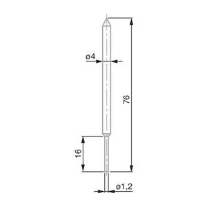 Instrumento de medición de altura de sonda de varilla Tesa Technology - Product Image 1