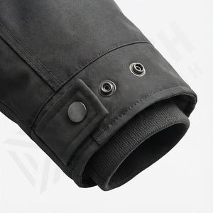 Veste bomber de travail pour homme matelassée de couleur personnalisée Rembourrage en coton Polaire 220g Parka de mode formelle Utilitaire Col montant à capuche - Product Image 6