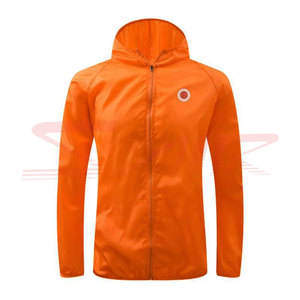Men's Vintage Casual Windbreaker <b>Jacket</b> Zipper Knitted Stand Custom Logo Lightweight Breathable Waterproof Cotton Filling <b>Plus</b> - Product Image 6