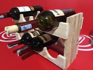 Cajas de Madera de Pino para Vino, Decorativas, Hechas a Mano, Pulimentadas, Caja de Madera Antigua, Cesta de Almacenamiento, Contenedor, Loto Azul - Product Image 3