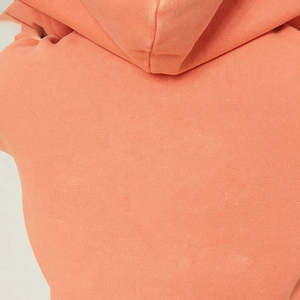 Hiver Hommes Regular Fit Solid Color 100% Cotton Hoodies Pullover Hoodie Blanket Thick Fleece Crop Top Streetwear Pocket - Product Image 5