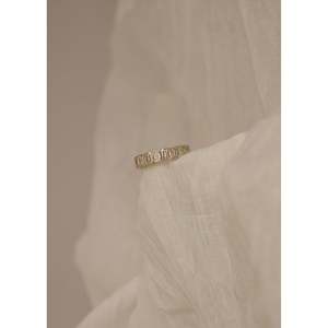 Margot Emerald Cut Diamond Eternity <b>Ring</b> 14k Solid Gold Women's Wedding - Product Image 3