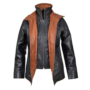 Chaqueta Doble de Invierno de Piel de Oveja Genuina Original para Mujer, Hecha a Medida, de Alta Calidad, OEM, Moderna, Calefactable, Transpirable, MOQ Bajo - Product Image 5