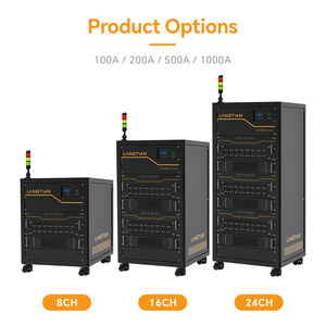 מנתח ליתיום ציוד היווצרות סוללת ליתיום 18650 מכונת תא ליתיום גלילית מטען חפיסת קיבולת 8 ערוץ - Product Image 4