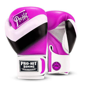 Guantes de boxeo ganadores de competición personalizados para adultos Fabricación de guantes de boxeo Guantes de boxeo ganadores azules, negros y blancos hechos a medida - Product Image 4