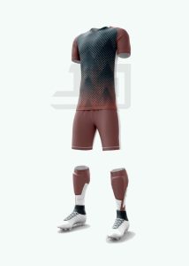 Athletic Soccer Uniform Quick Dry Breathable Football Jersey Shorts Set Comfortable Fit for Professional Team Sports 100% - Product Image 1