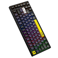 Clavier mécanique filaire en gros ONIKUMA G58 Gaming RGB rétroéclairé, clavier sans pavé numérique interchangeable à chaud, touches personnalisées, fabrication