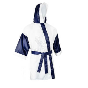 OEM Services Private Label <b>Boxing</b> Gown Comfortable Custom <b>Boxing</b> Gown With Hood 2025 - Product Image 6