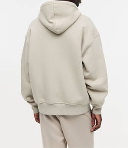 Sweat à capuche d'hiver pour homme en molleton lourd, fermeture éclair, délavé à la pierre, broderie personnalisée, nouvelle qualité supérieure, 100% coton - Product Image 3