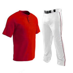 Ensemble de maillots de baseball personnalisés pour jeunes hommes, boutonné, logo brodé, uniforme de baseball d'équipe sublimé - Product Image 6